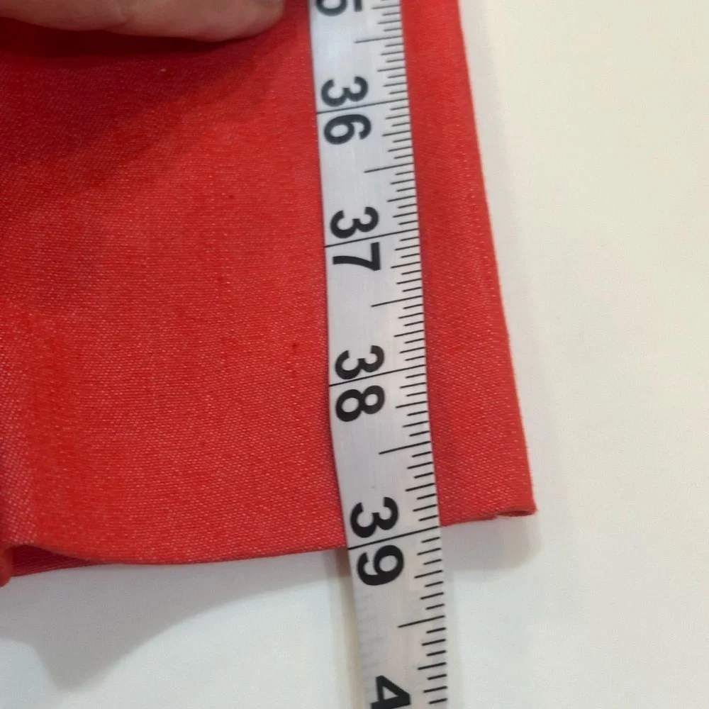 Larry Levine Vibrant Cherry Red Tailored  Straight Leg Pants Size 8 NWOT - Picture 11 of 13